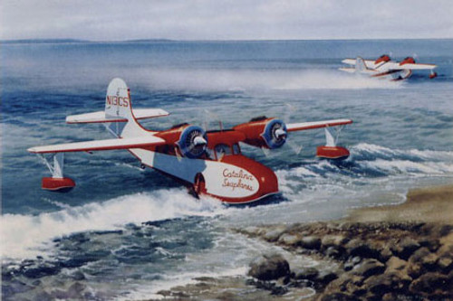 Grumman Goose Airplane Print