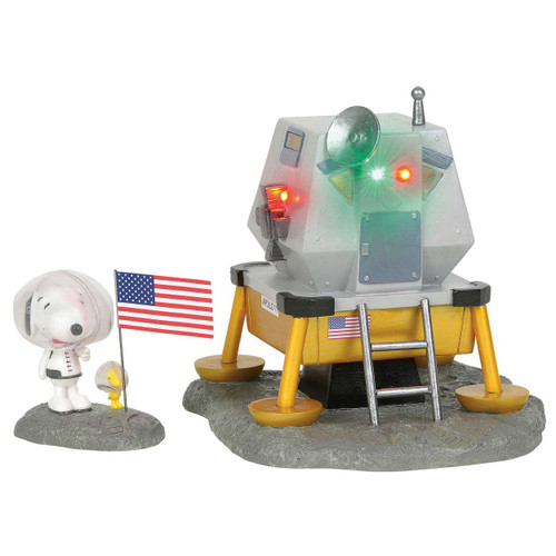 Snoopy Astronaut with Apollo 11 Lunar Module Snoopy Astronaut with Apollo 11 Lunar Module