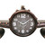 Airplane Wall Clock | Metallic Bronze