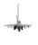 U.S. Air Force Holiday Jet Ornament- Armament View
