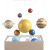 Ready-to-hang solar system decoration for future astronomers