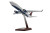 Bottom view of Delta Air Lines Boeing 737-800 collectible desktop model