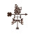 Leprechaun Weathervane with Mount