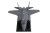 Front View of the F-35 Generic Military Model Airplane