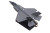 Tops View of the F-35 Generic Military Model Airplane