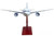 United Airlines Boeing 777-300ER model airplane front view