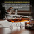 Cessna Skyhawk glass decanter displayed on a home bar
