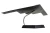 USAF B-2 Spirit stealth bomber model with wooden display stand