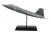 USAF F-22 Raptor stealth fighter model airplane left side profile