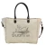 Airplane Themed Canvas Tote Bag