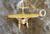 Gold Cessna Floatplane Airplane Pendant Jewelry