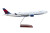 Delta A330-300 model airplane  side view with authentic Delta Air Lines livery