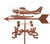 Seaplane Airplane Steel Weathervane