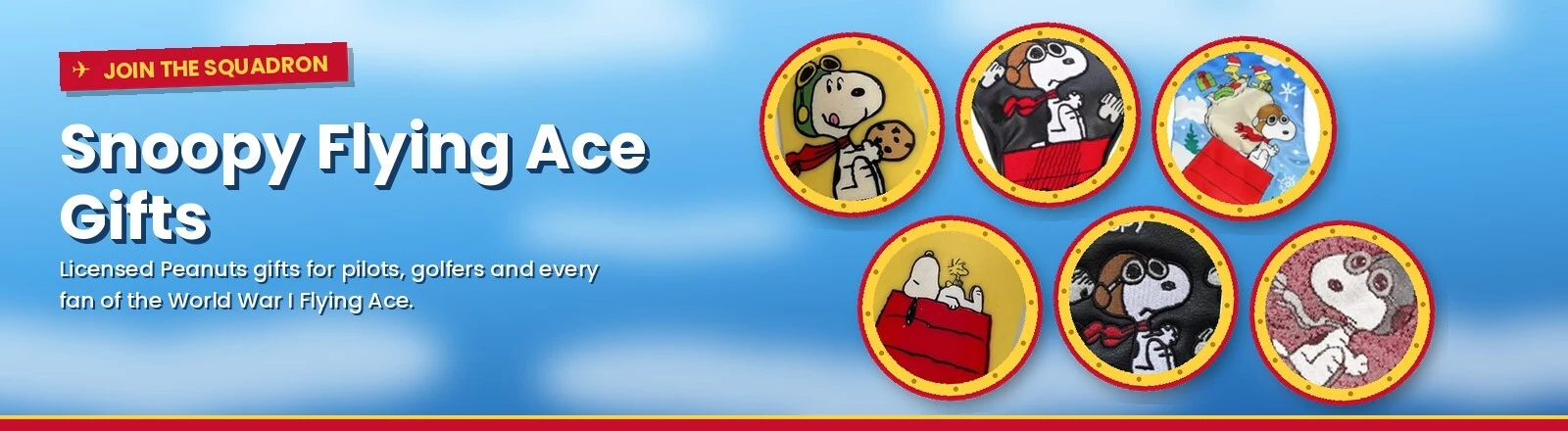 Snoopy Flying Ace Gifts: Join the Squadron