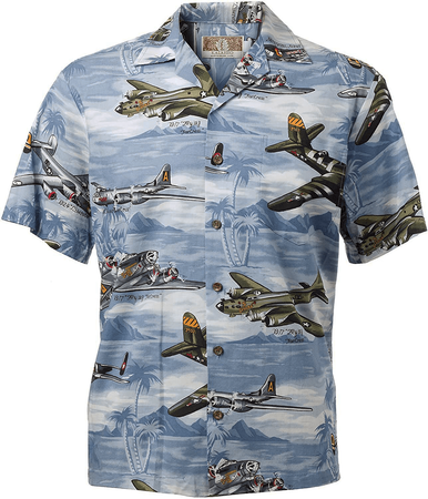 American Made - Warbirds Hawaiian Airplane Shirt