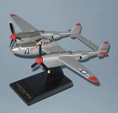 航空機・ヘリコプター Lockheed P-38 Lightning DICK BONG 1/72 P-38J Lightning Model Aircraft | Replica Ace Pilot Bong's