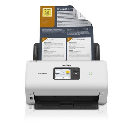 Brother ADS3300W Wireless High-Speed Desktop Scanner for Small Office & Home Office Professionals
