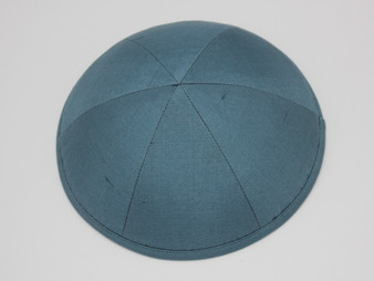 Sapphire Raw Silk Kippah