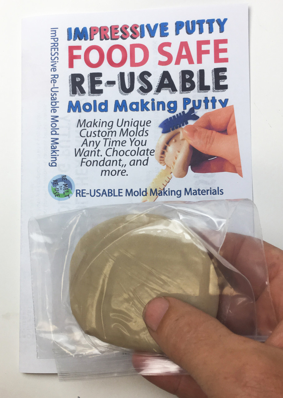 100g/200g Solid silica gel Putty Mould Making Silicone Putty Food