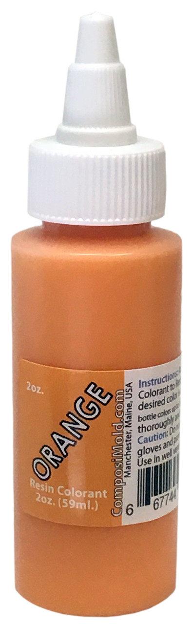 Flo Orange Liquid Epoxy Dye 1oz - Worktop Resin