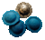 Children's Dough was used to make these duplicates in a Putty mold.