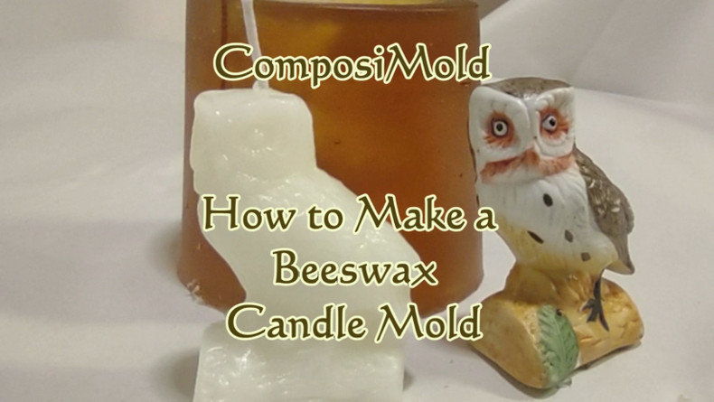 How to Make Beeswax Candle with ComposiMold