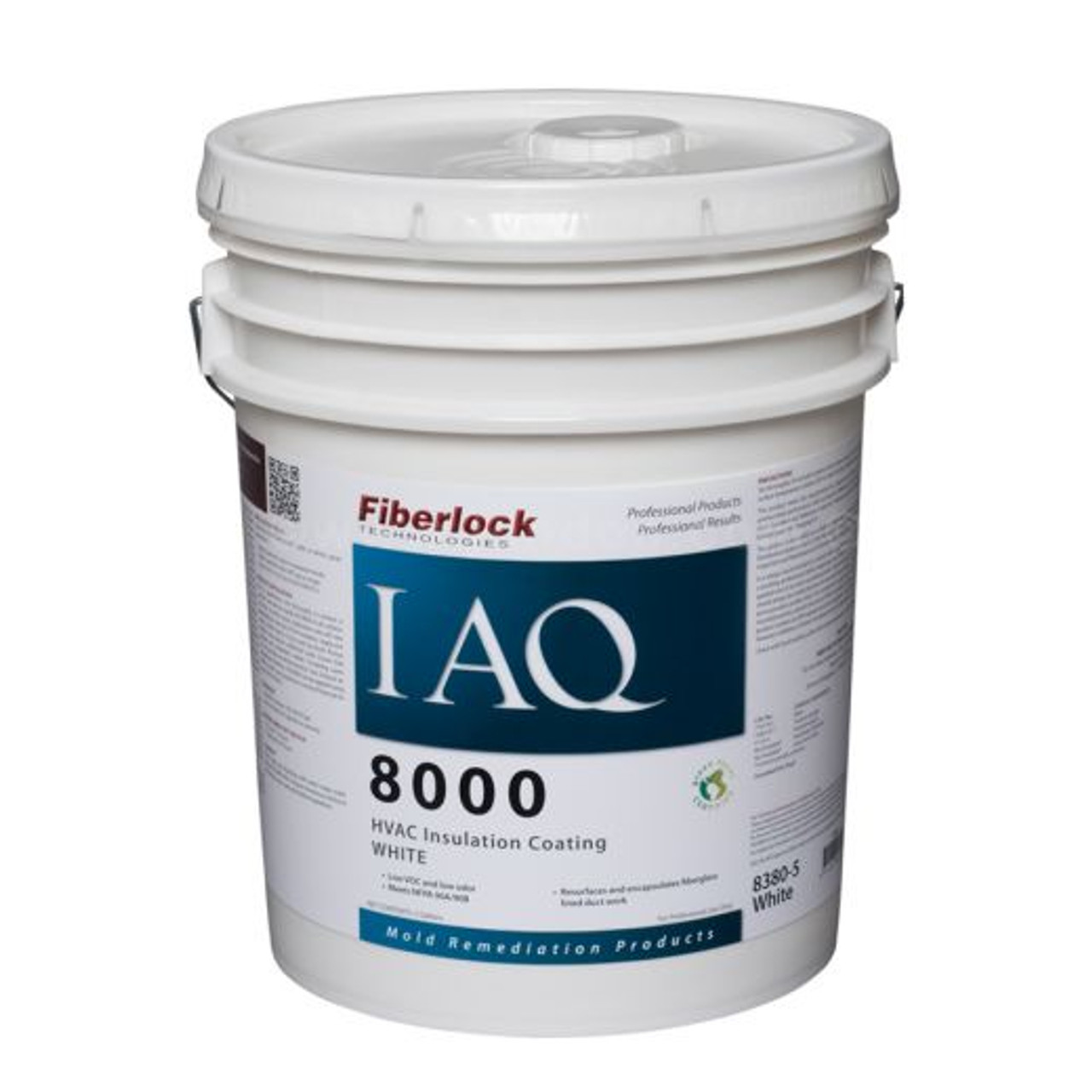 Fiberlock IAQ 8000 HVAC Insulation Coating (5 GL)