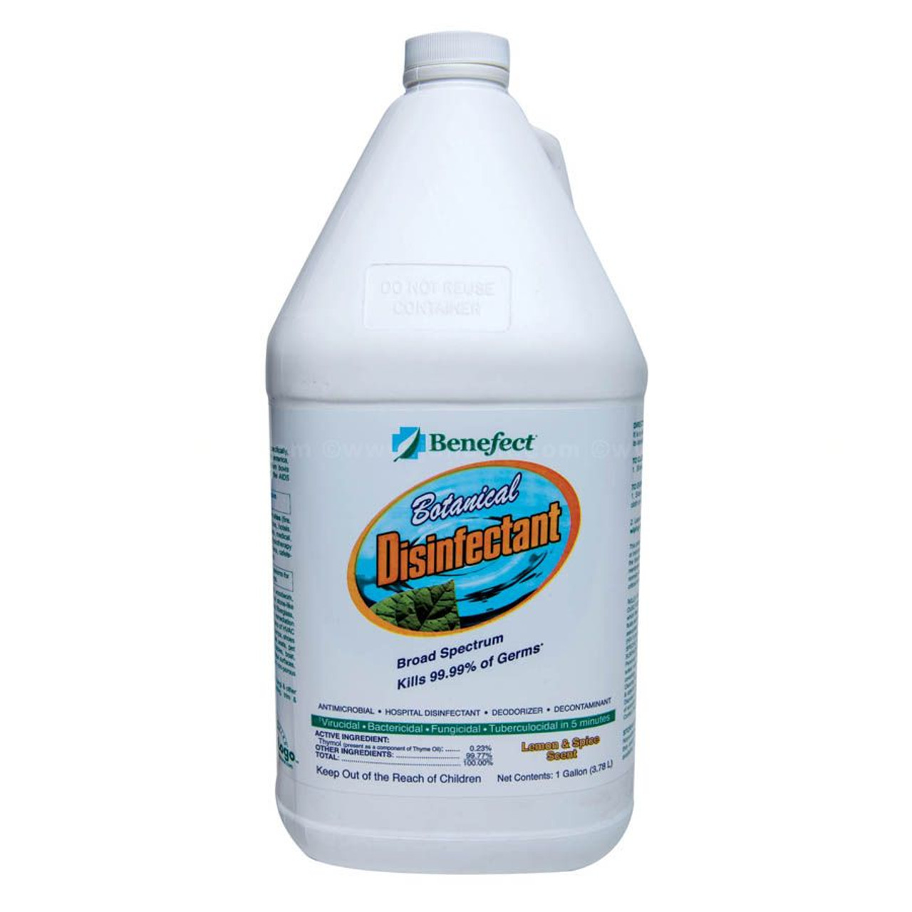 Benefect Botanical Disinfectant - 1gal - CASE of 4ea