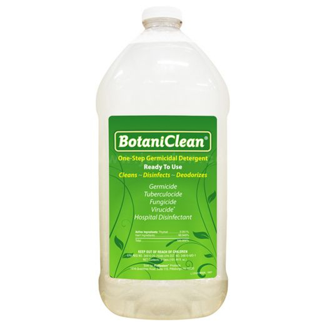 Mediclean BotaniClean Disinfectant - 3L - CASE of 4ea