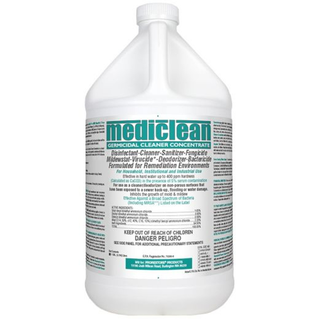 Mediclean Germicidal Cleaner Concentrate Lemon - 1gal