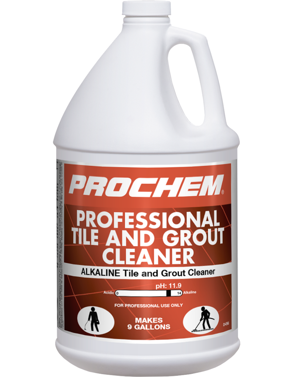 Prochem Professional ALKALINE Tile and Grout Cleaner - 1gal - CASE of 4ea