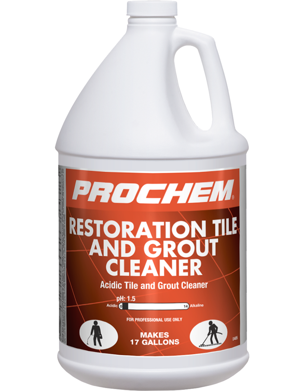 Prochem Restoration Tile and Grout Cleaner - 1gal - CASE of 4ea