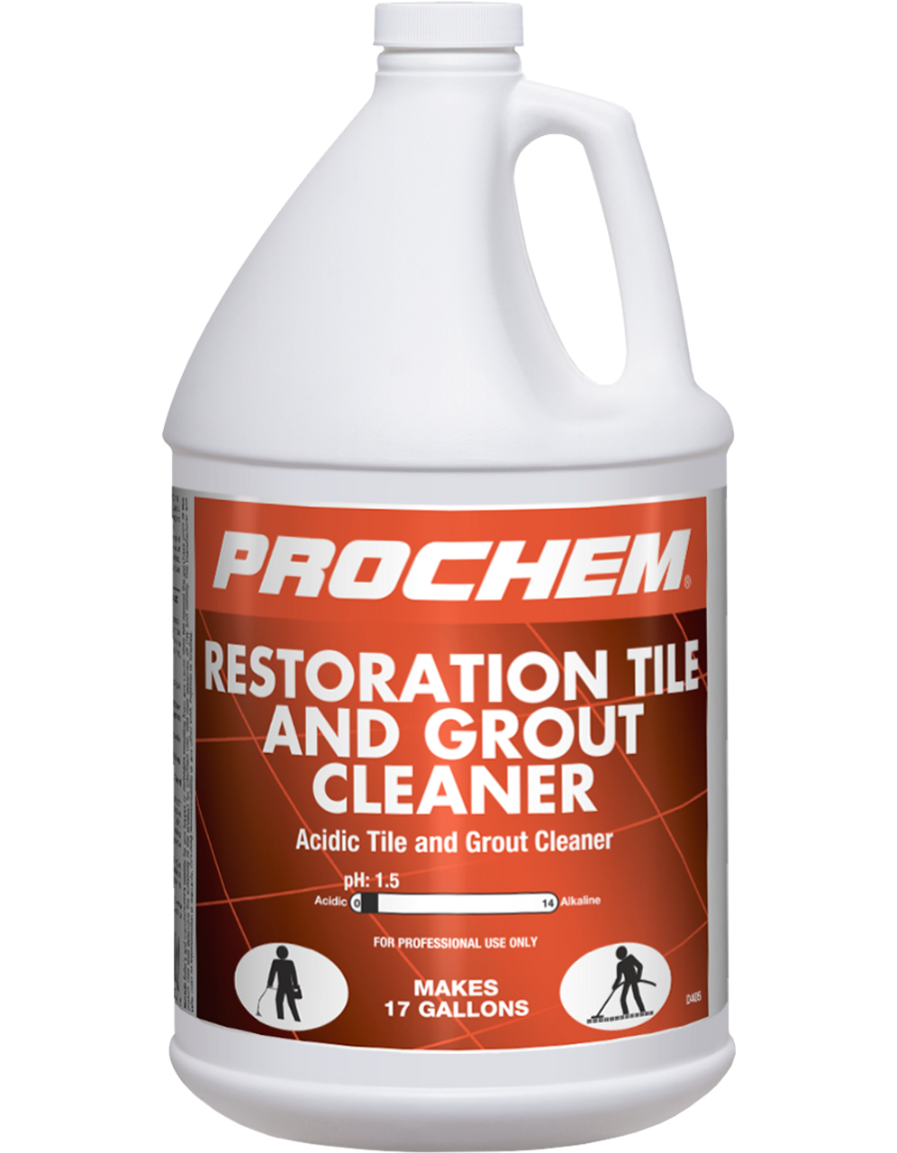 Prochem Restoration Tile and Grout Cleaner - 1gal - CASE of 4ea