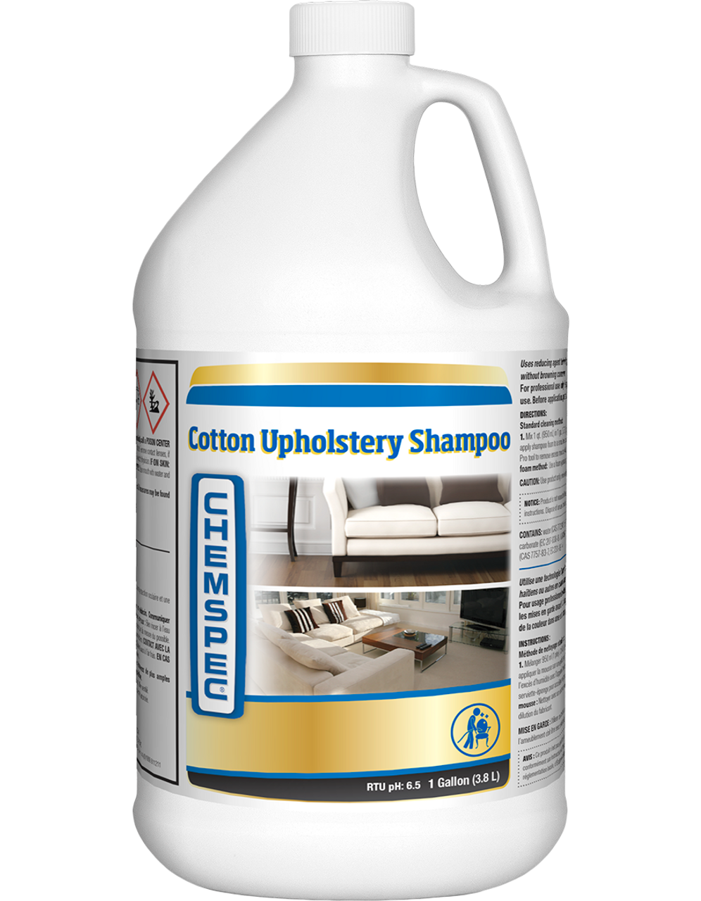 Chemspec Cotton Upholstery Shampoo - 1gal