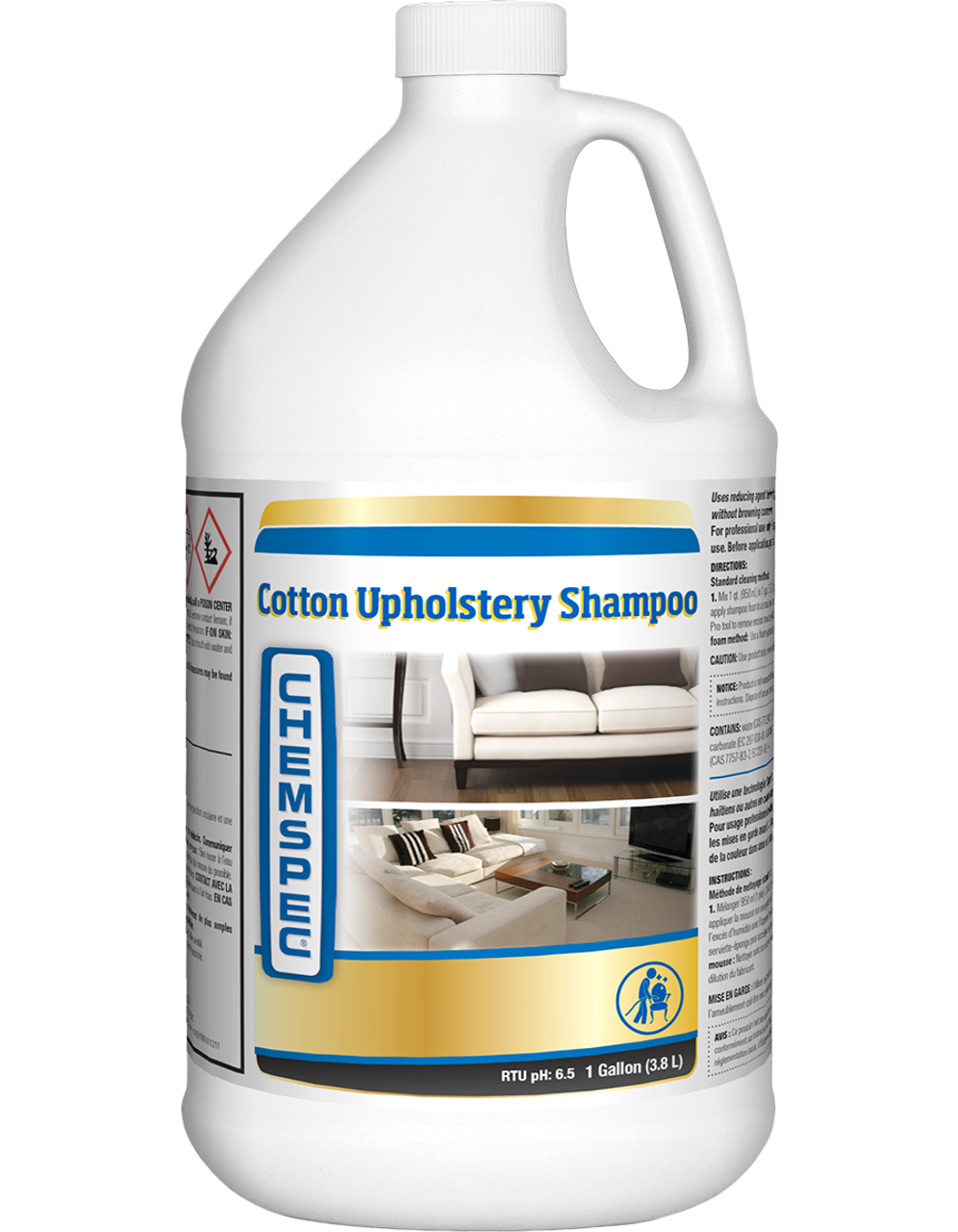 Chemspec Cotton Upholstery Shampoo - 1gal