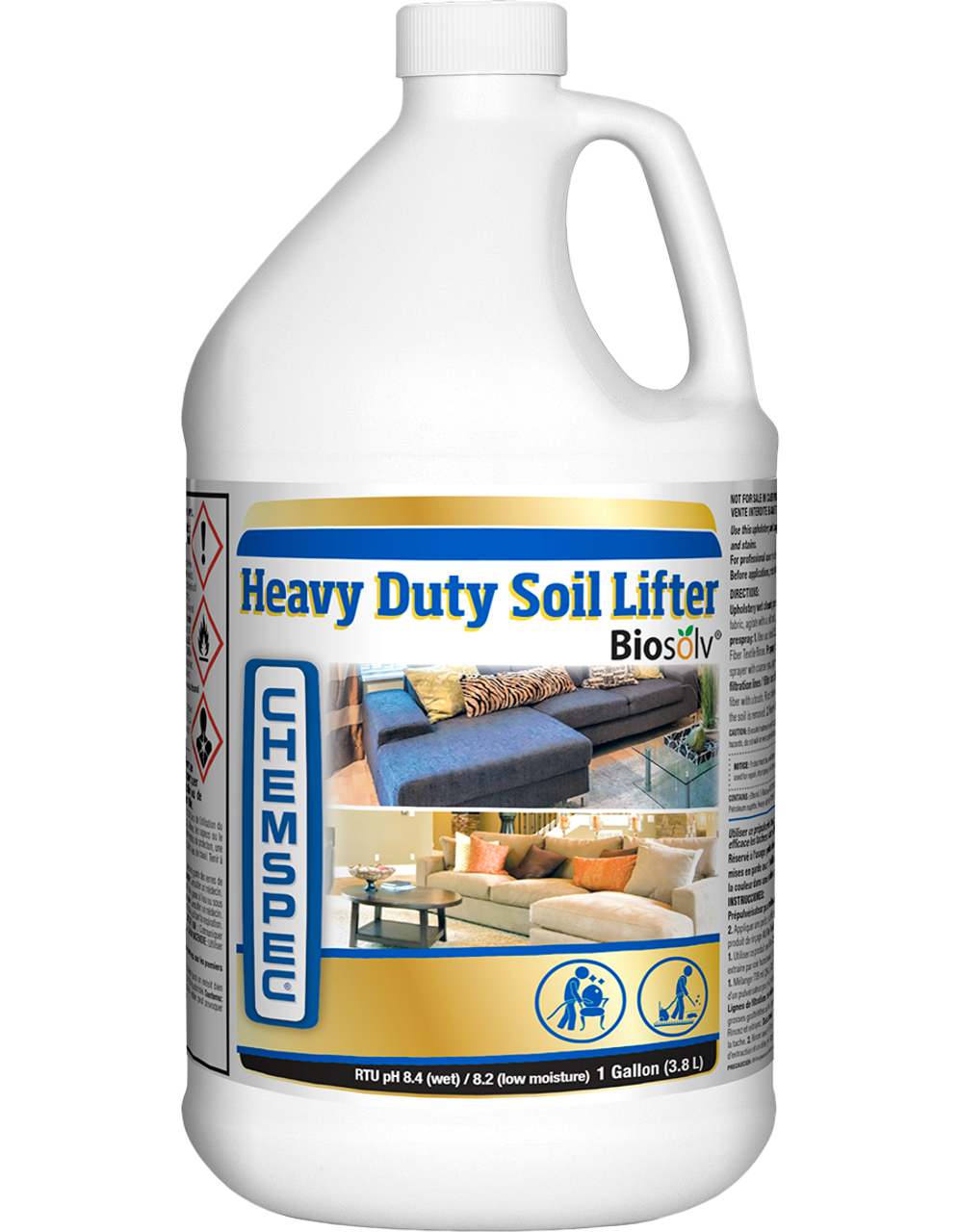 Chemspec Heavy Duty Soil Lifter with Biosolv - 1gal - CASE of 4ea