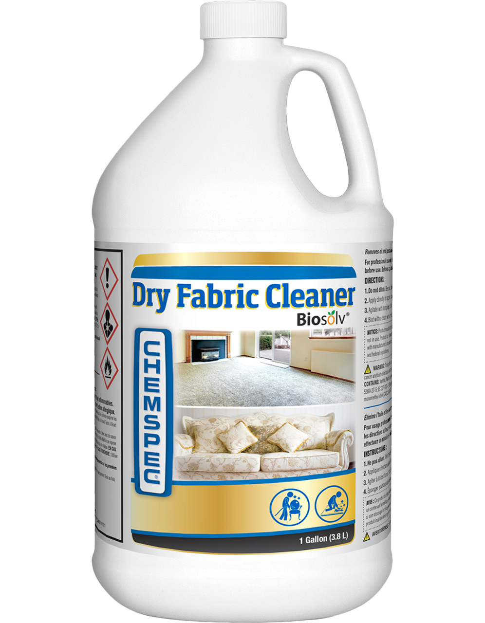 Chemspec Dry Fabric Cleaner - CASE of 4ea
