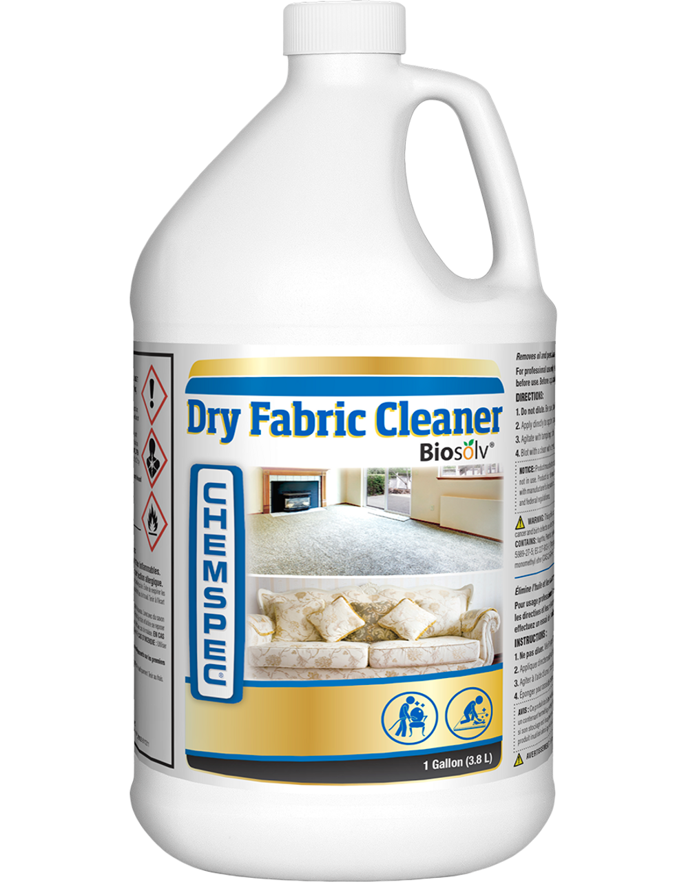 Chemspec Dry Fabric Cleaner - CASE of 4ea