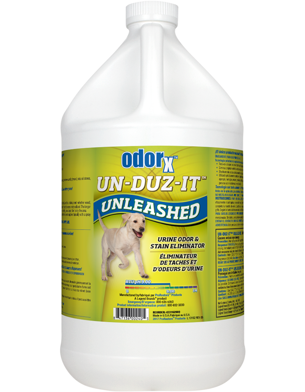 ODORx Un-Duz-It Unleashed - 1gal