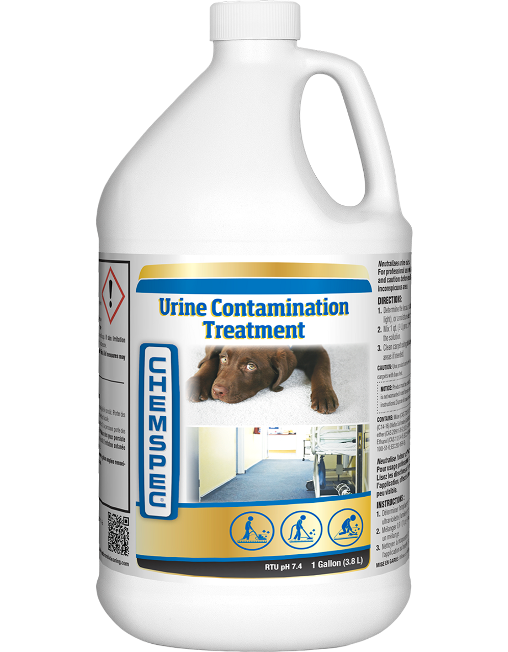 Chemspec Urine Contamination Treatment - 1gal - CASE of 4ea