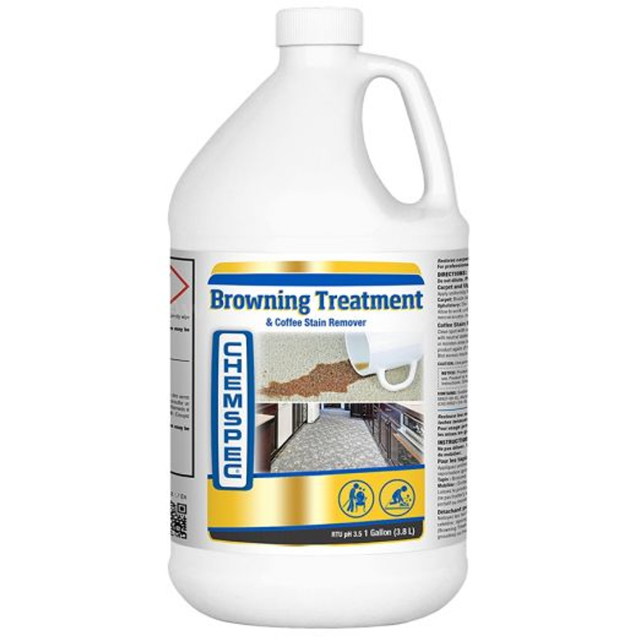 Chemspec Browning Treatment and Coffee Stain Remover - 1gal - CASE of 4ea