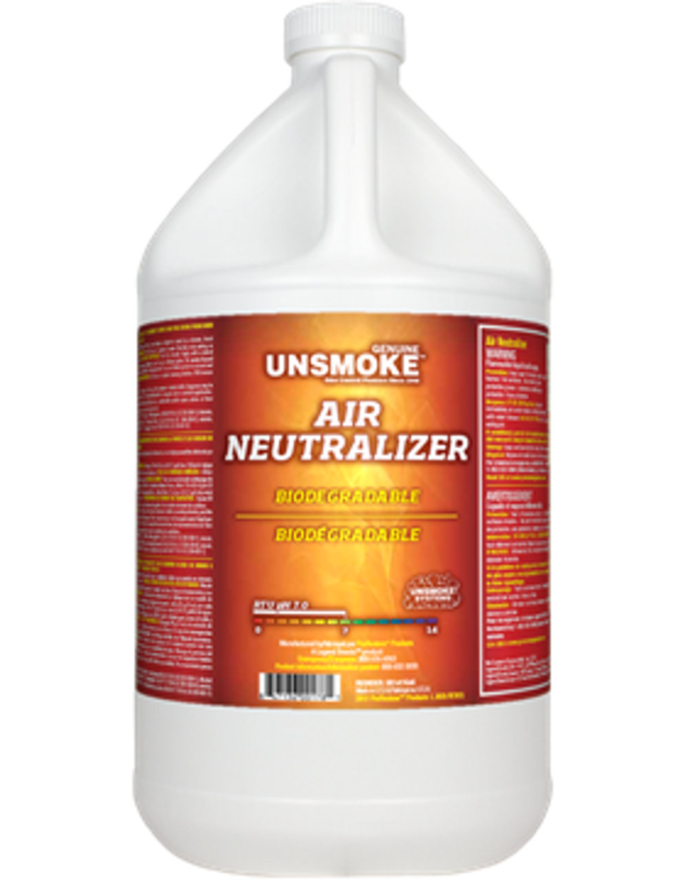 Unsmoke Air Neutralizer Biodegradable - 1gal - CASE of 4ea