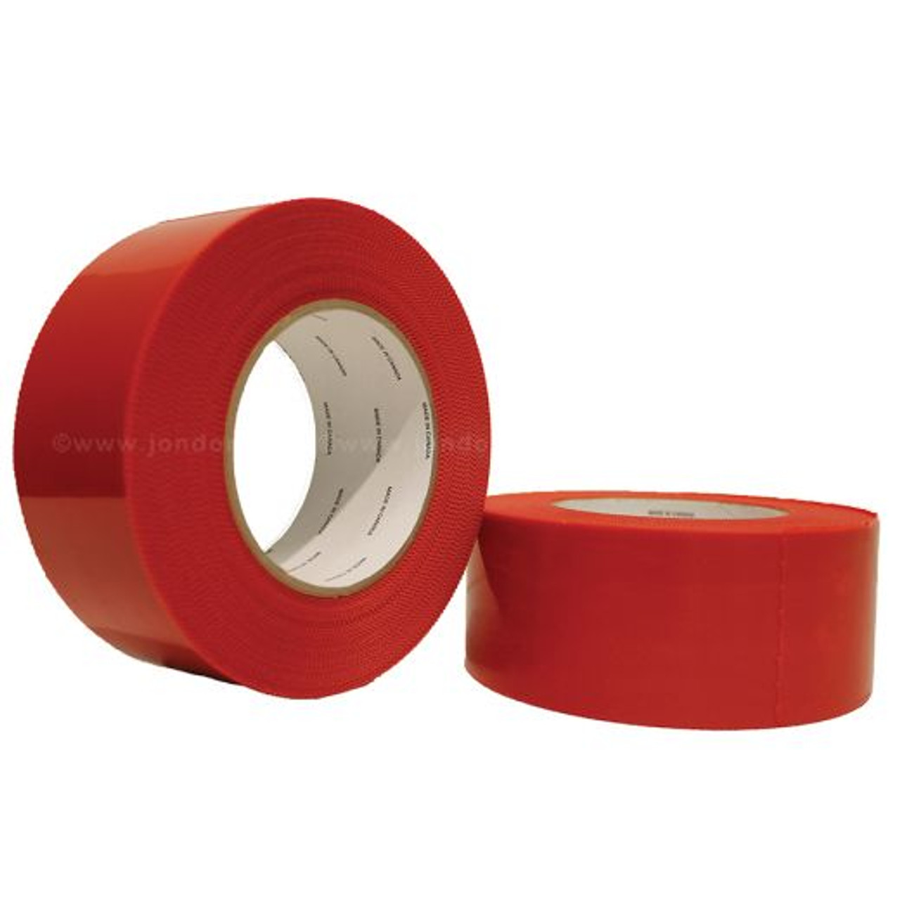 Tape Red 3" x 60 Yd Polyethylen