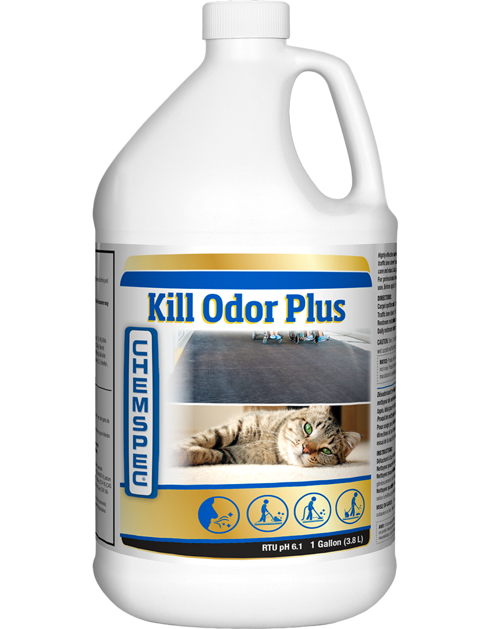 Chemspec Kill Odor Plus - 1gal - CASE of 4ea