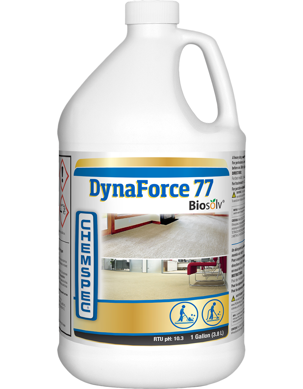 Chemspec DynaForce 77 with Biosolv - 1gal - CASE of 4ea