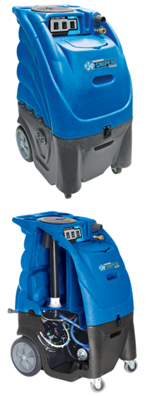 Sniper 200 PSI CARPET EXTRACTOR Dual 3-Stage Motors with 2000 Watt In-Line Heater