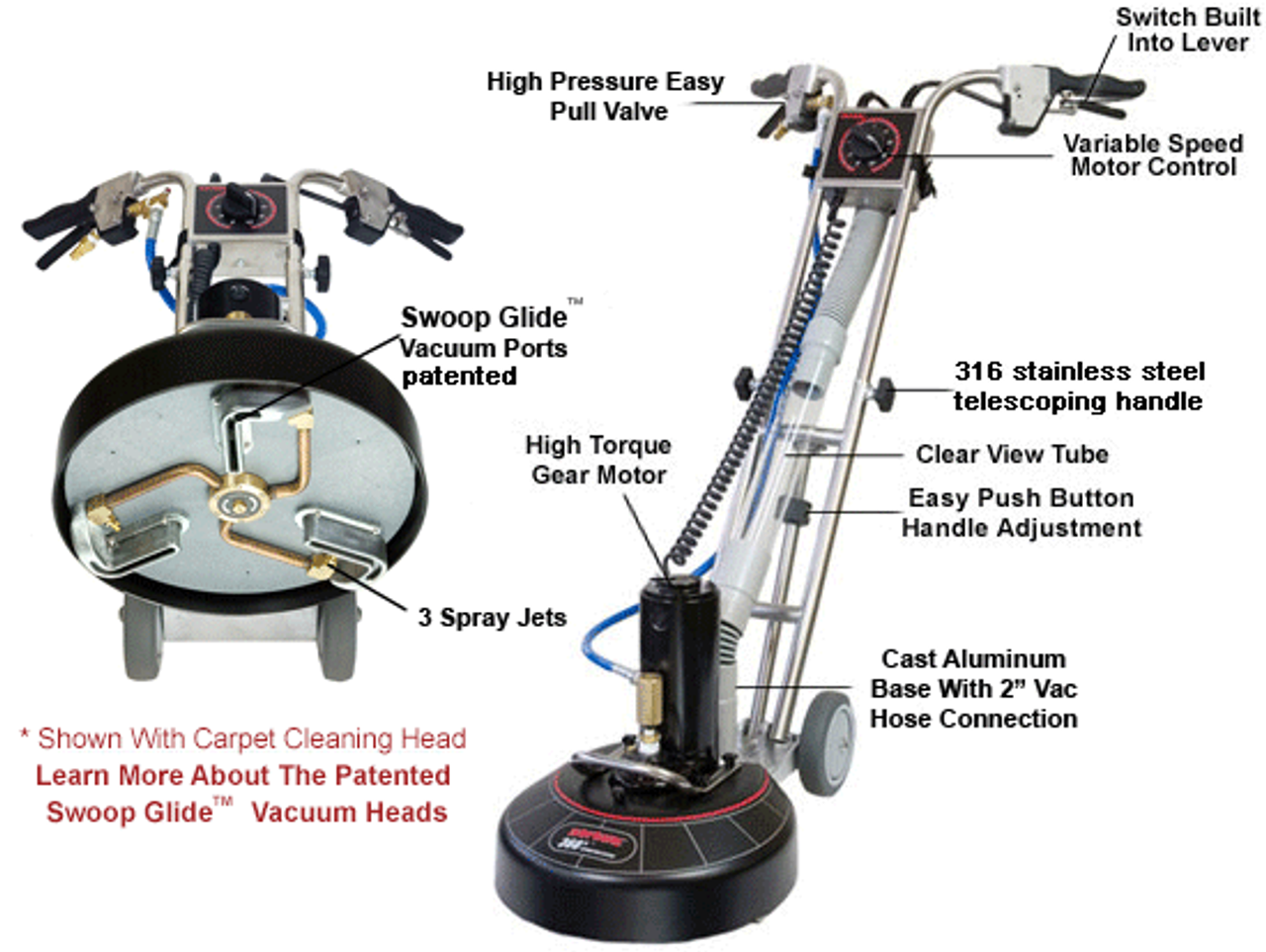 Rotovac 360i Carpet Cleaning Machine