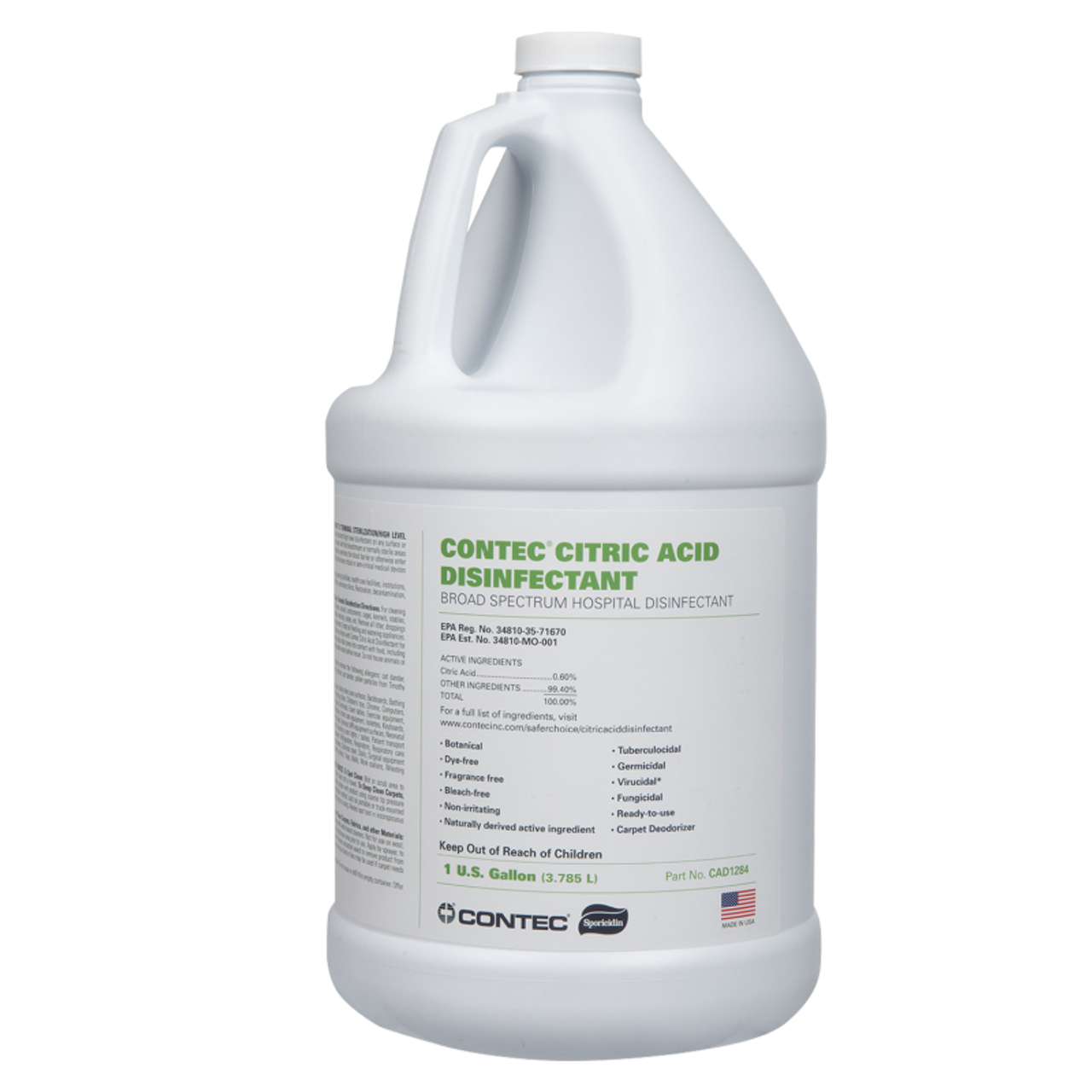 Contec Citric Acid Disinfectant  1Gal