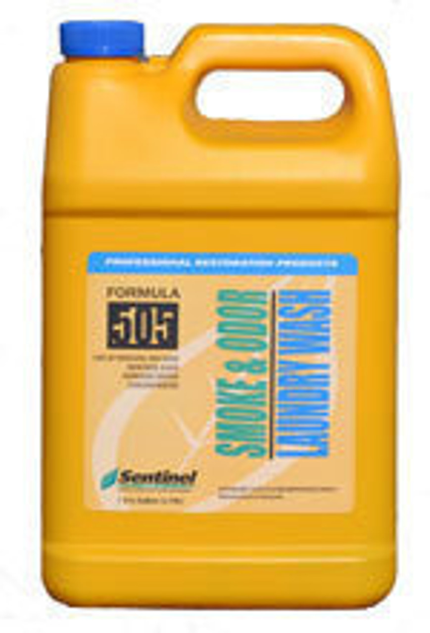 Sentinel 505 Smoke & Odor Laundry Wash Case of 4 Gal.