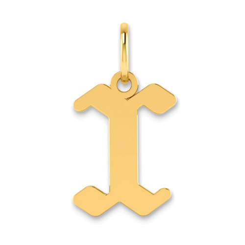 14KY Letter X Initial Pendant XNA1335Y/X